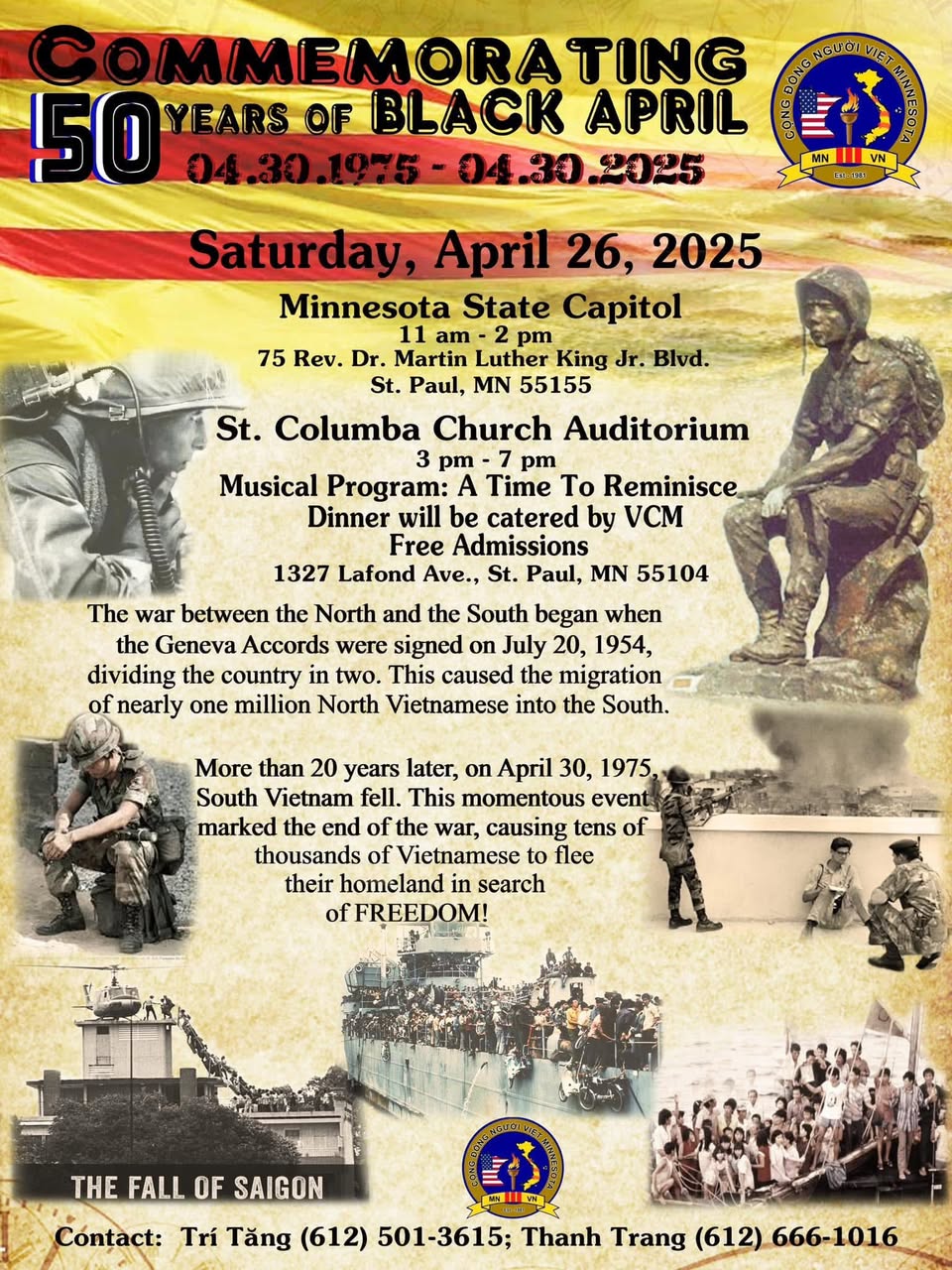 Commemorating 50 Years of Black April