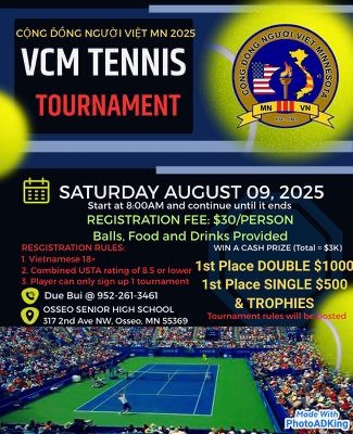 Tennis Tournament 2025